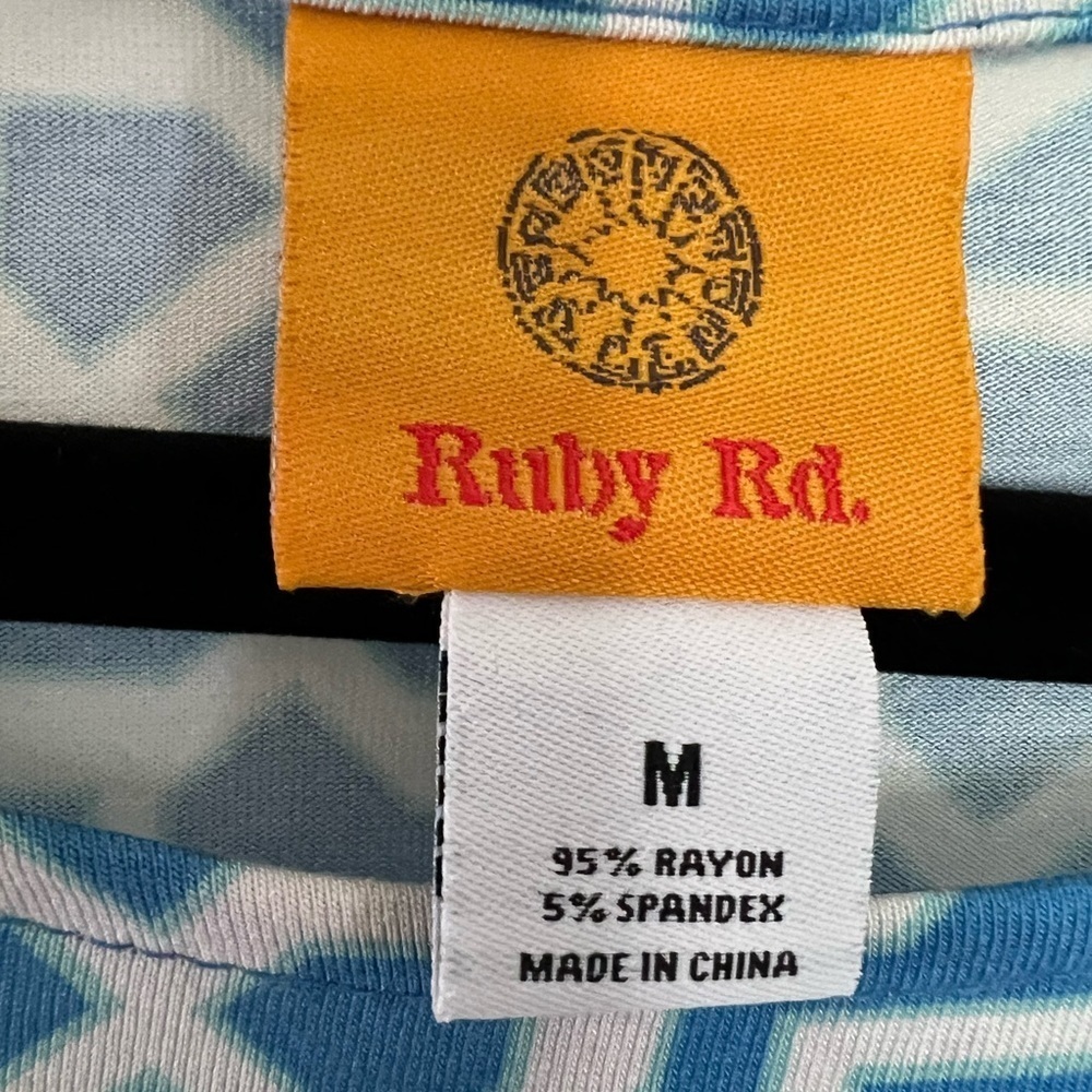 Ruby Rd. Loose fitting top, M - Picture 7 of 7